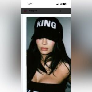 King Kylie trucket hat brand new